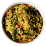 Muttaicose Beans Carrot Poriyal